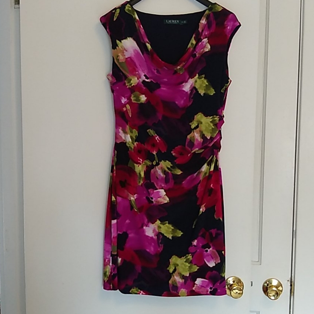 Lauren Ralph Lauren floral knit dress